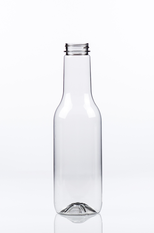 Clear Glass Long Neck Dressing & Sauce Bottle